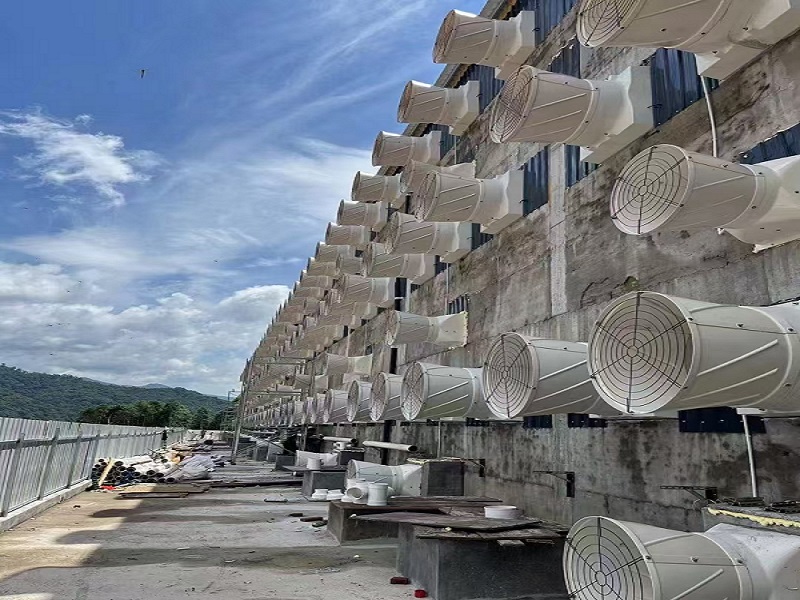 A JIENUO kipufogóventilátor alkalmazása